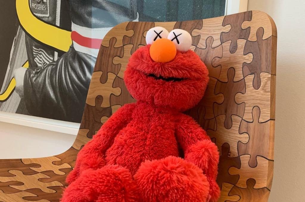 kaws ernie plush