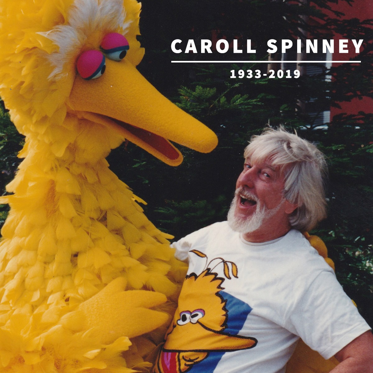 Caroll Spinney（キャロル・スピニー）とBig Bird（ビッグバード）