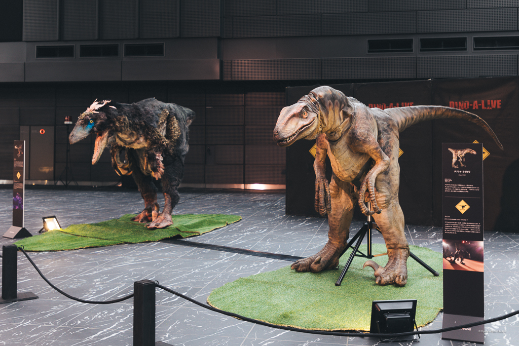 ディノアライブの恐竜たち展