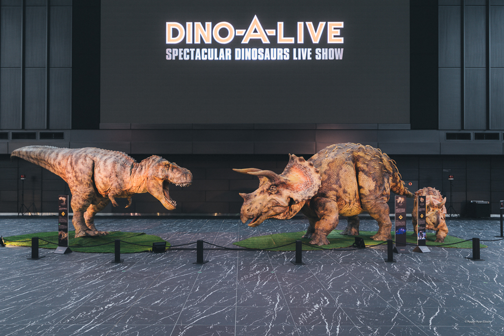ディノアライブの恐竜たち展