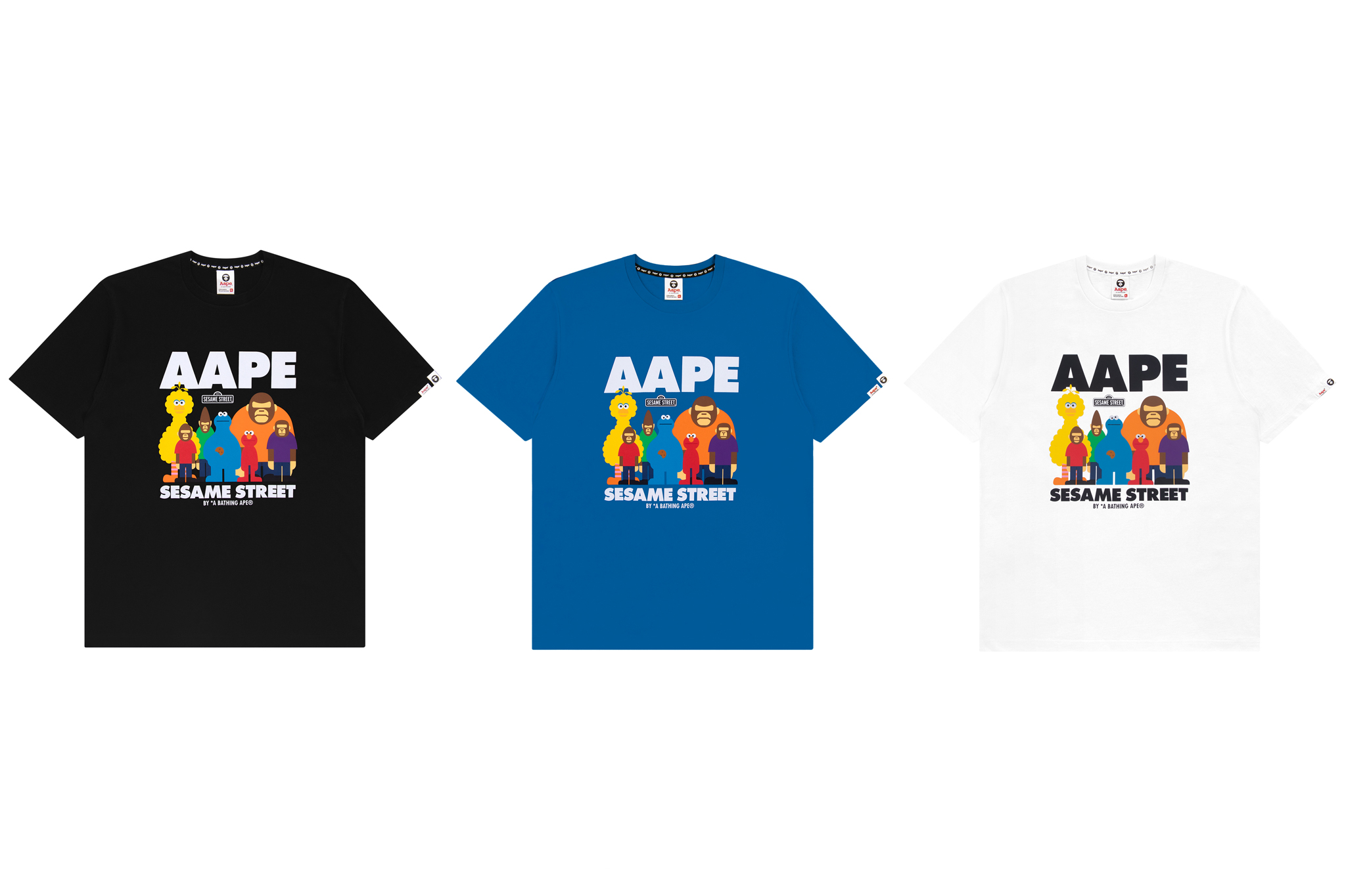 AAPE by A BATHING APE®︎ x Sesame Street