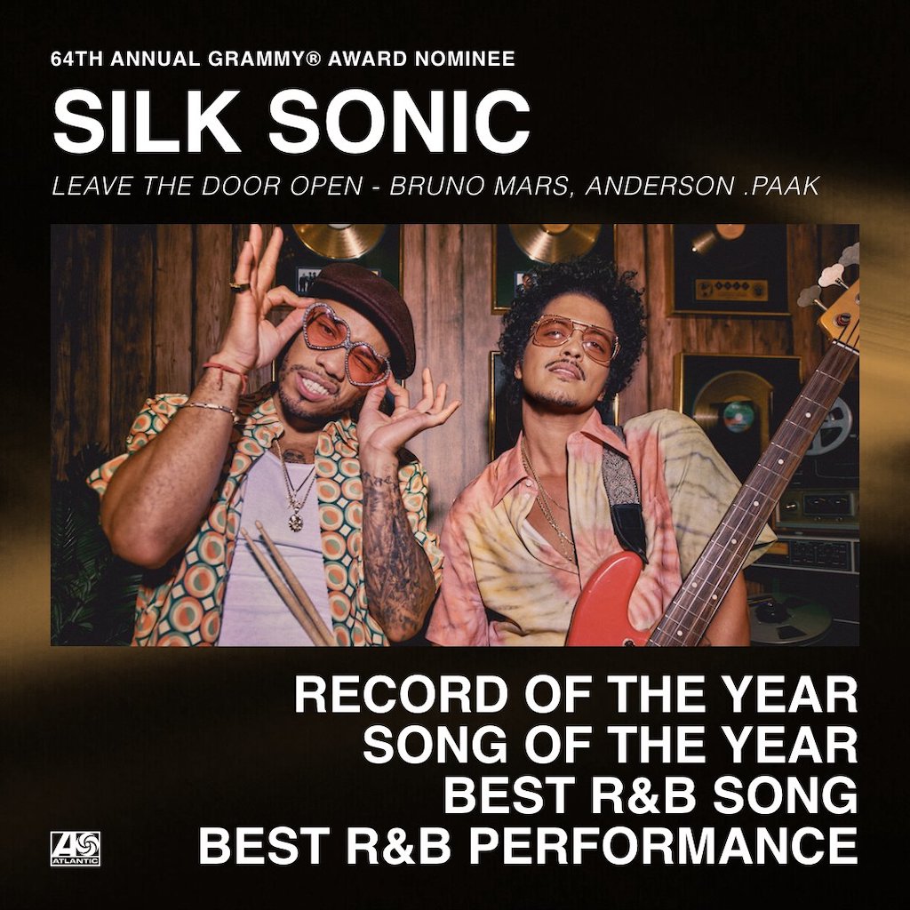 Bruno Mars・Anderson .Paak, Silk Sonic｜ブルーノ・マーズ＆アンダーソン・パーク シルク・ソニック