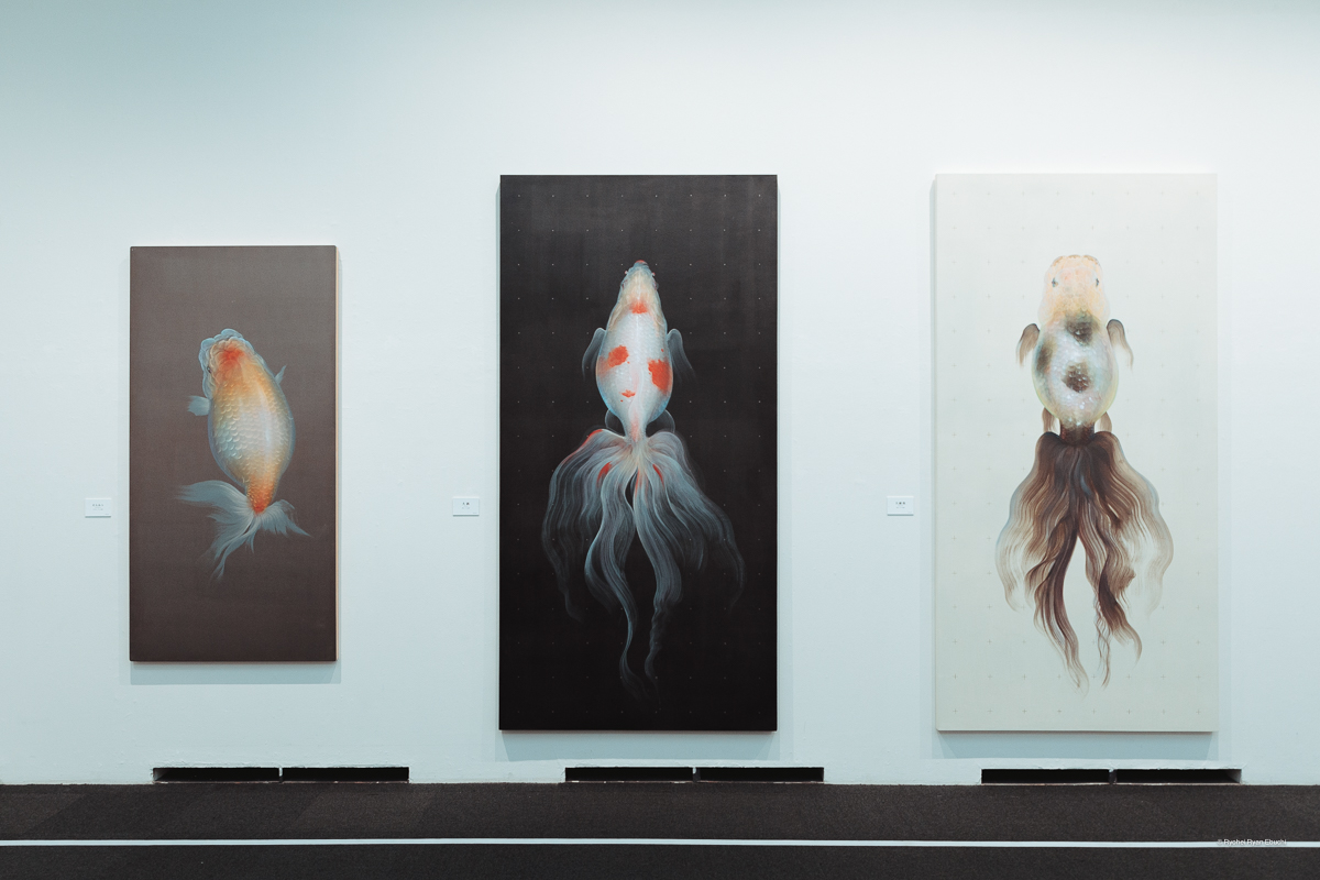 金魚絵師 深堀隆介展「金魚鉢、地球鉢。」