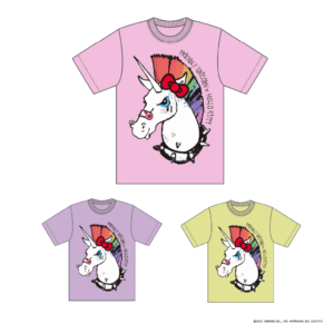 MAROON5 東京限定 はぴだんぶい Tシャツ マルーン5がハローキティやはぴだんぶいとスペシャル