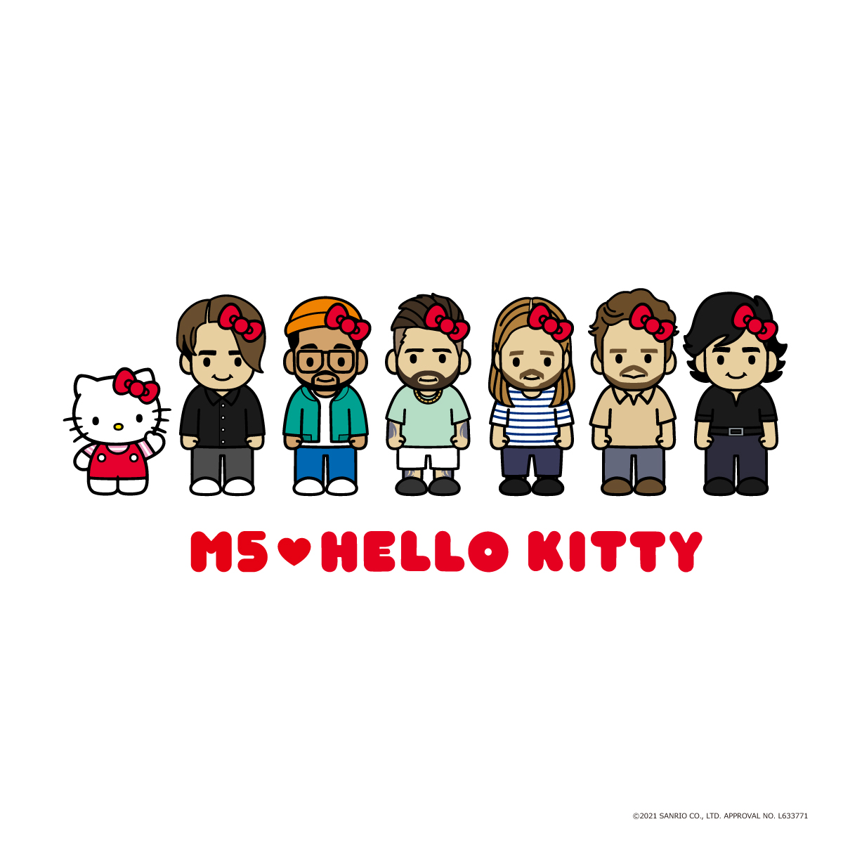 Maroon 5 x Hello Kitty