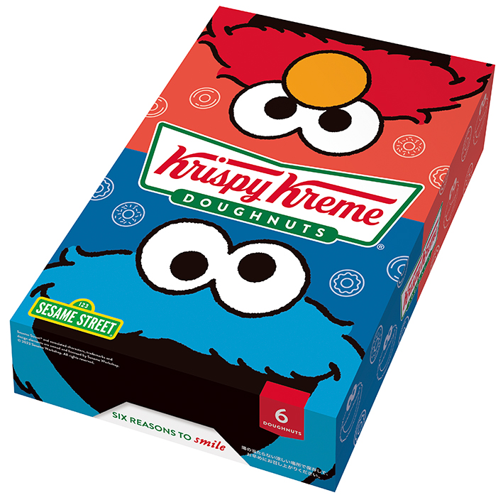 Sesame Street x Krispy Kreme Doughnuts "HAPPY SWEET SESAME STREET"