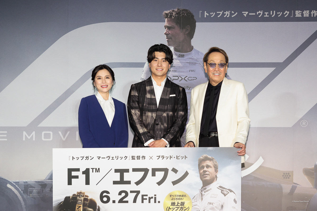 佐古真弓さん、森本慎太郎さん（SixTONES）、堀内賢雄さん