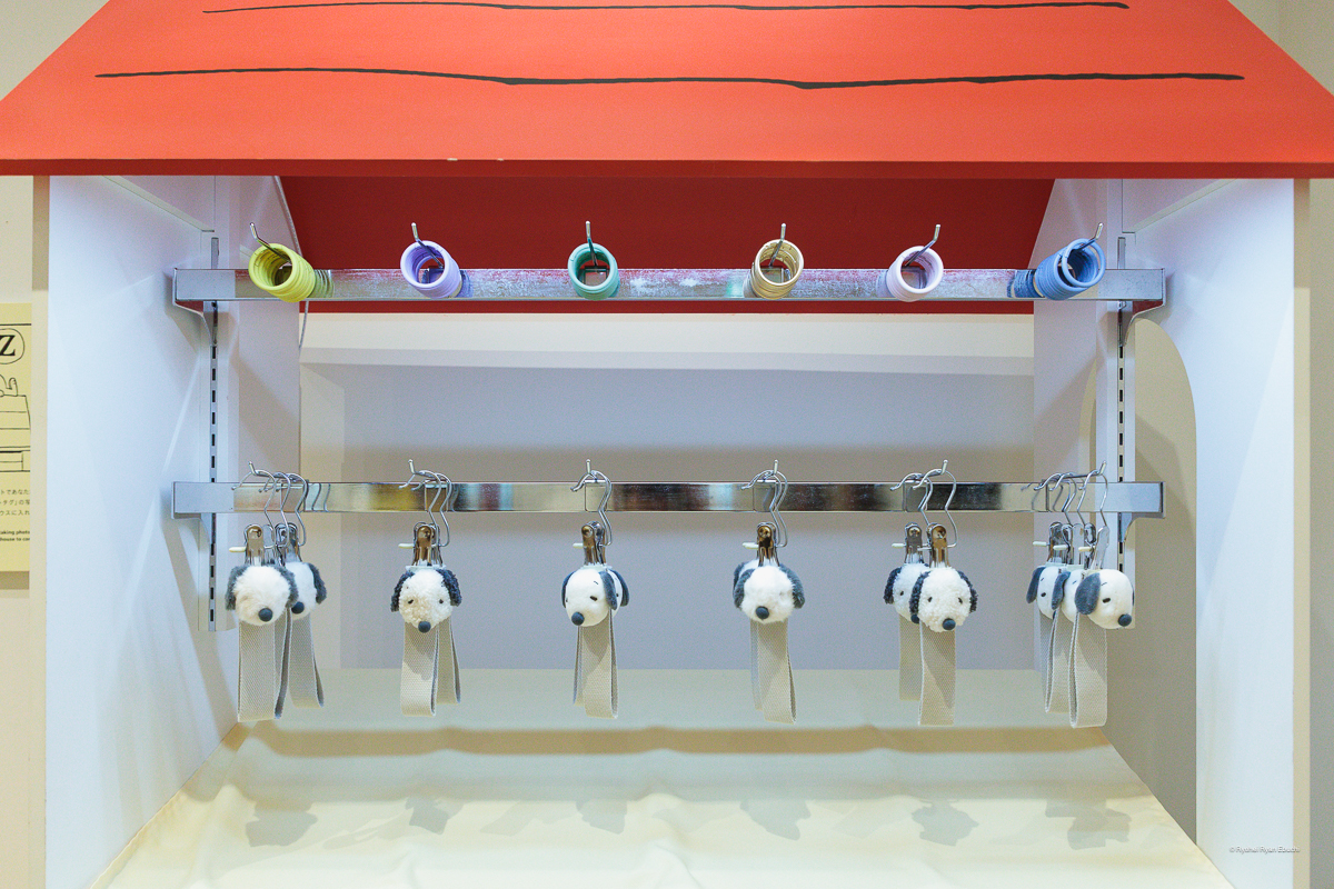 スヌーピーのマスコットタグ