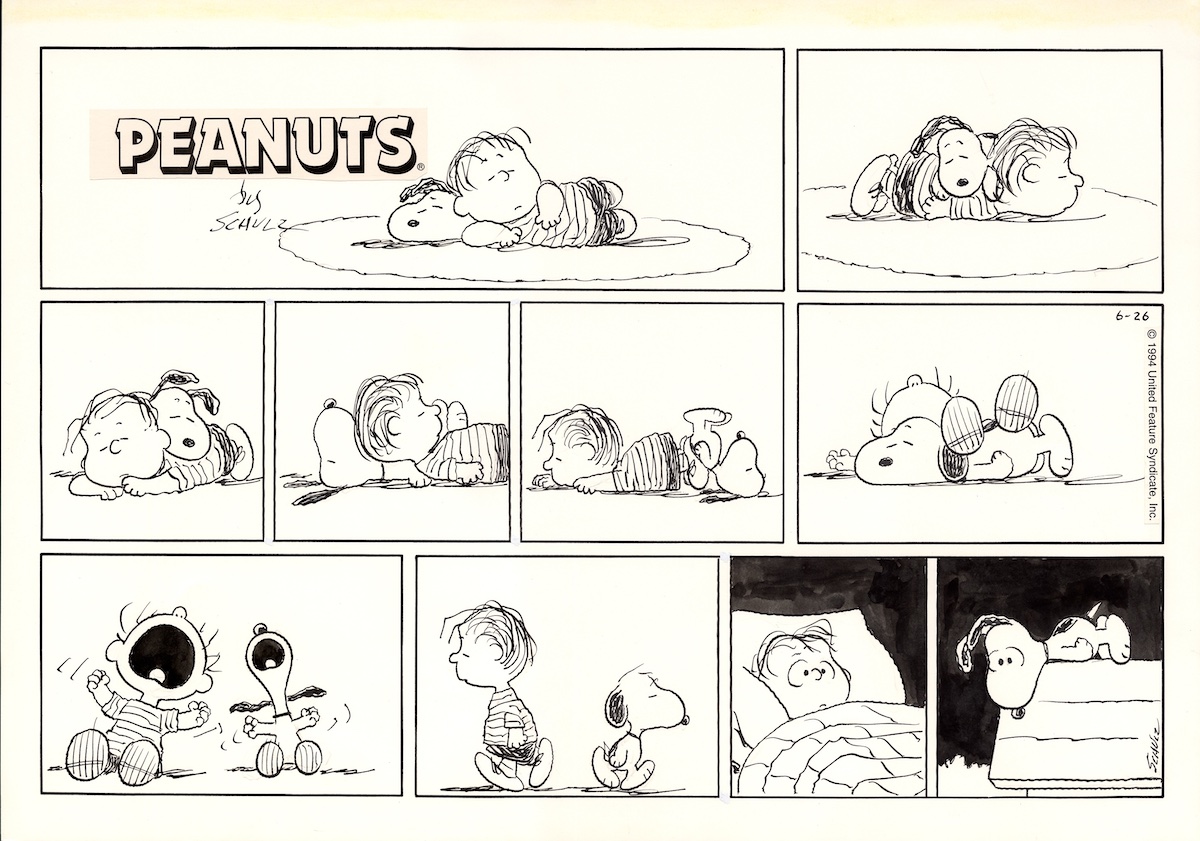 『PEANUTS』原画 1994年6月26日