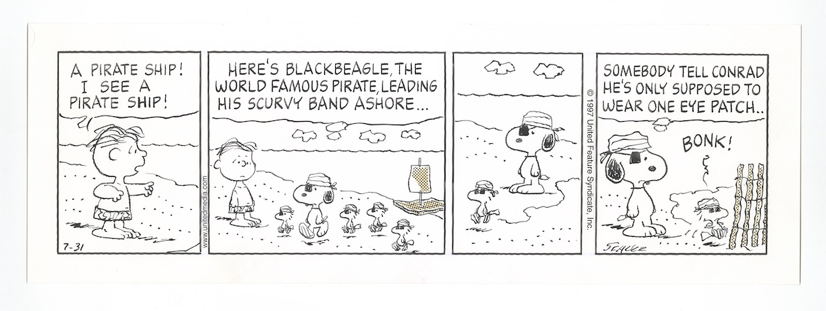 『PEANUTS』原画 1997年7月31日