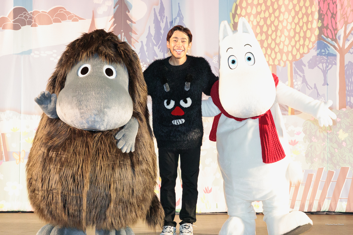 織田信成さんと、ムーミントロール、ご先祖さま