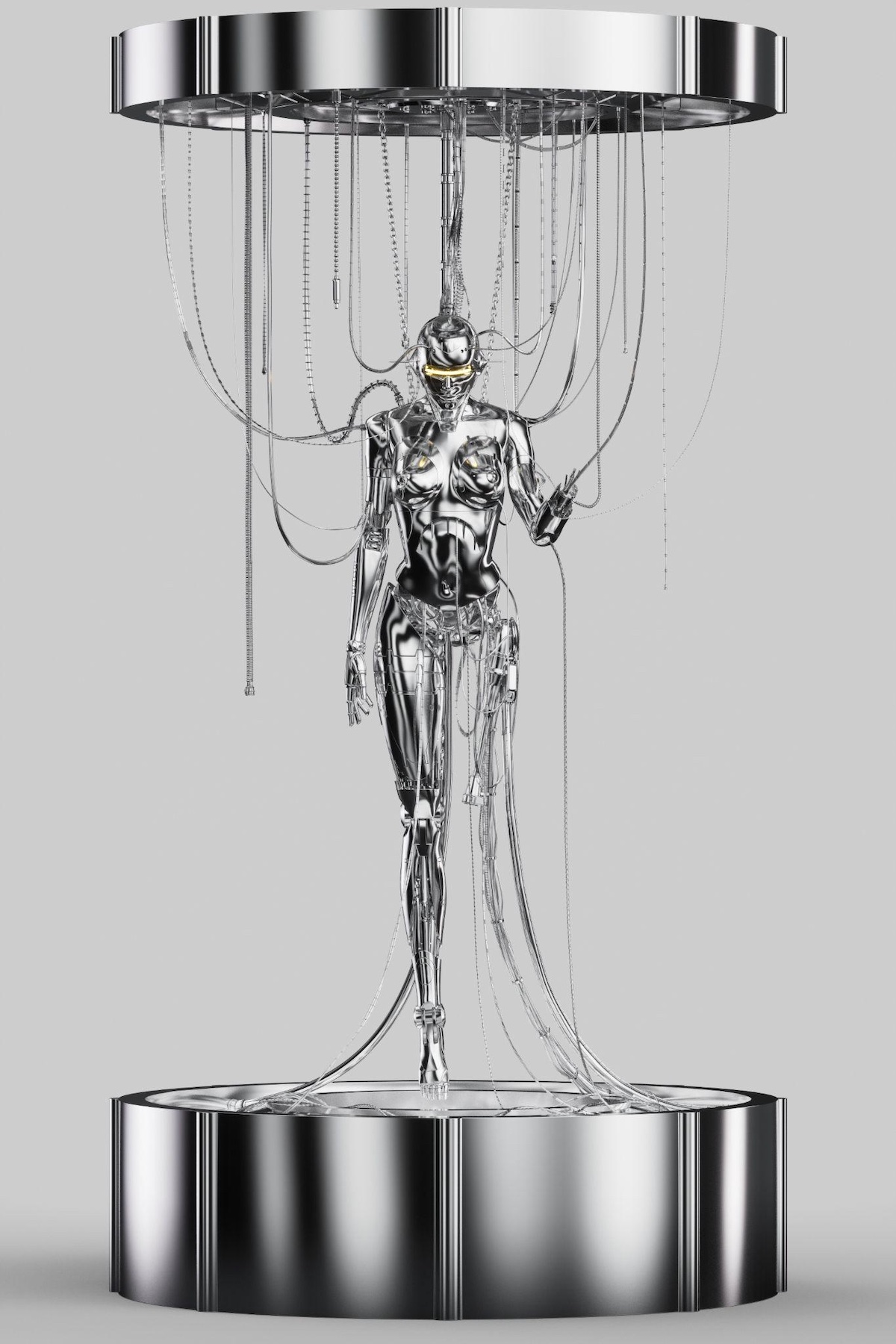 空山基《Sexy Robot_The Ghost in the Shell type 2》（2026年）