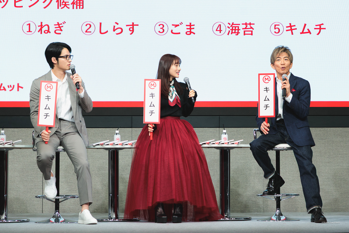 木村拓哉さん、石原さとみさん、水上恒司さん