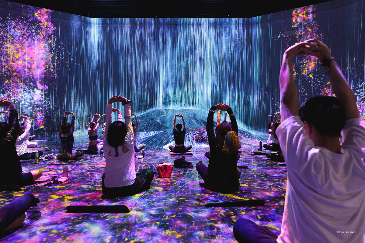 森ビル デジタルアートミュージアム：エプソン チームラボボーダレス