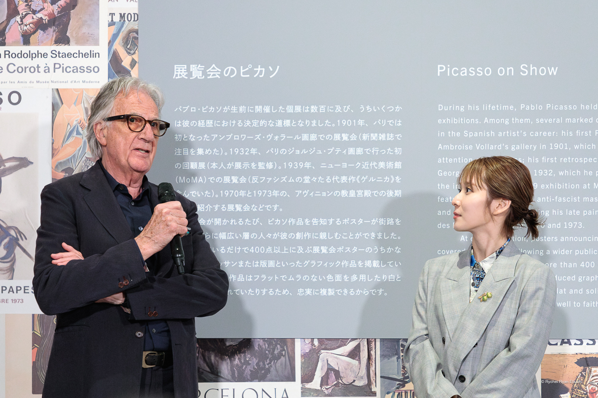 ポール・スミスさんと松岡茉優さん