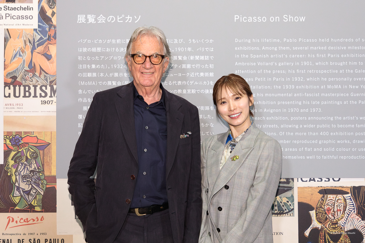 ポール・スミスさんと松岡茉優さん
