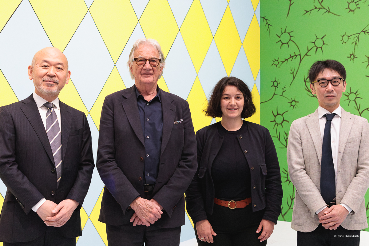 菅谷富夫さん、ポール・スミスさん、ジョアンヌ・スヌレッシュさん、米田尚輝さん