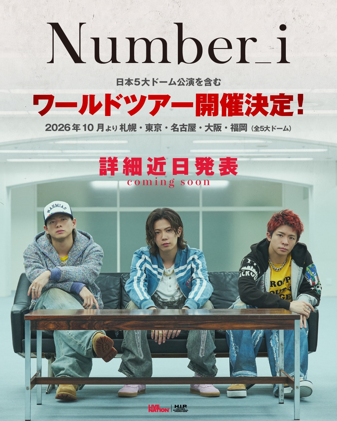 Number_i 1st World Tour
