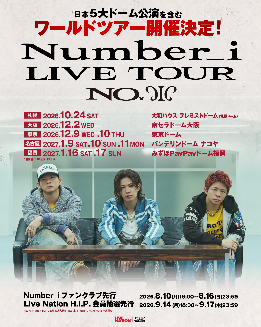 Number_i 1st World Tour - Number_i LIVE TOUR No.III