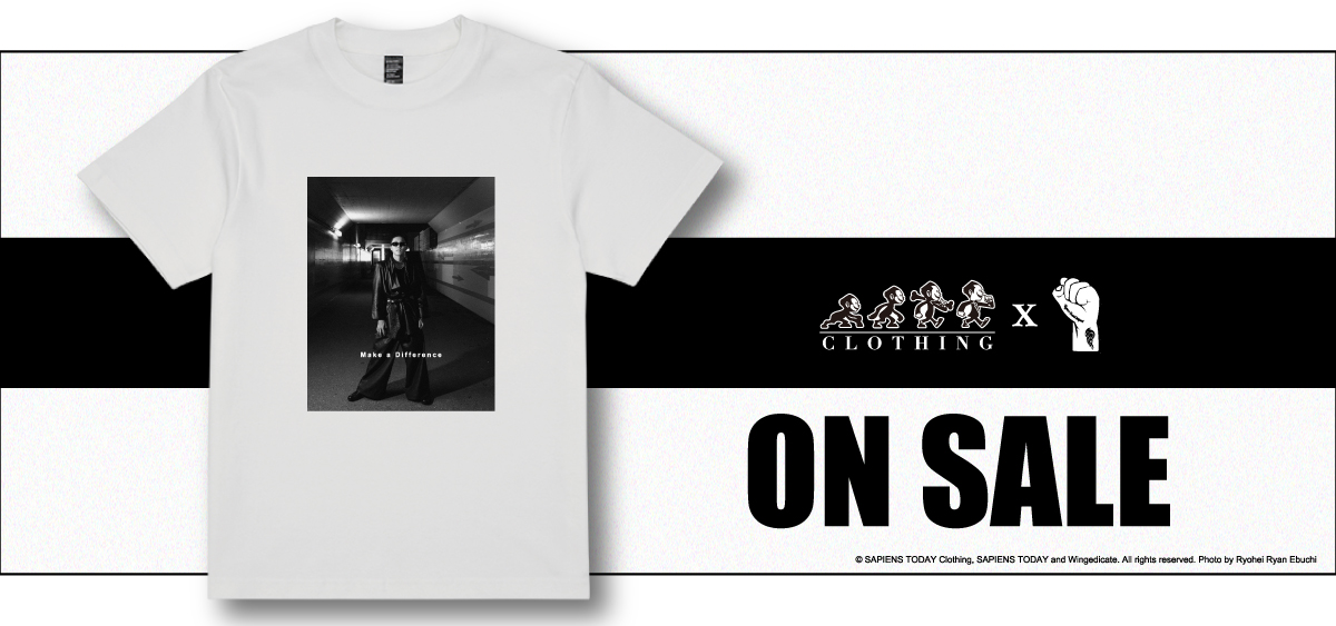 SAPIENS TODAY|サピエンストゥデイ Clothing x Ryan's Social Impact - Vol.1 Ion|癒音